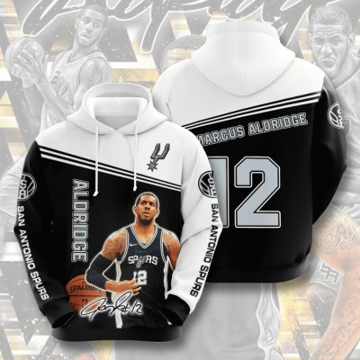 NBA San Antonio Spurs LaMarcus Aldridge Pullover Hoodie