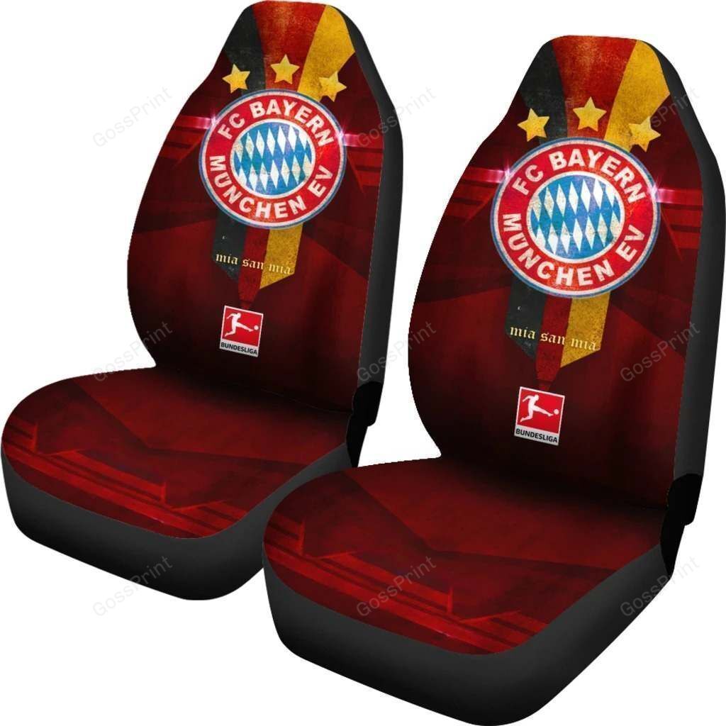 Bayern Munich Dark Red Limited Car Seat Covers Bayern Munich Dark Red Limited Car Seat Covers