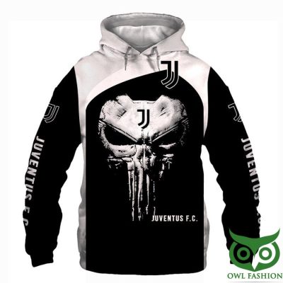 Juventus FC Skull Pullover Hoodie