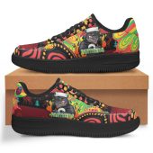 Penrith Panthers Christmas Low Top Sneakers F1 - Merry Christmas Indigenous Penrith Panthers Low Top Sneakers F1