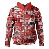 St. George Illawarra Dragons Hoodie - Team Of Us Die Hard Fan Supporters Comic Style