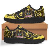Penrith Panthers Christmas Low Top Sneakers F1 - Merry Christmas Indigenous Penrith Panthers Low Top Sneakers F1