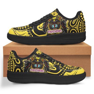Penrith Panthers Christmas Low Top Sneakers F1 - Merry Christmas Indigenous Penrith Panthers Low Top Sneakers F1