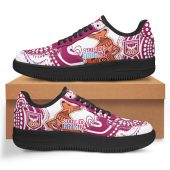 Cane Toads Low Top Sneakers F1 - Cane Toads Indigenous Kangaroo Dot Art Painting Low Top Sneakers