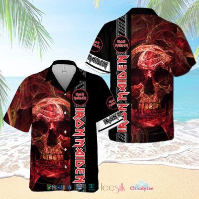 Iron Maiden Skull Hawaiian Shirt