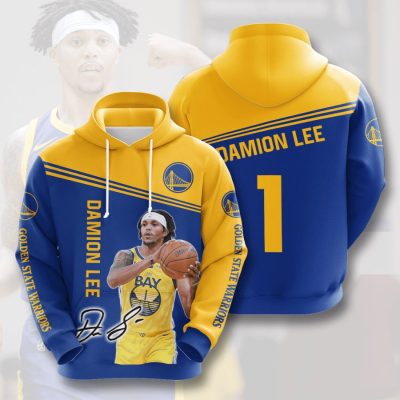 NBA Golden State Warriors Damion Lee Pullover Hoodie