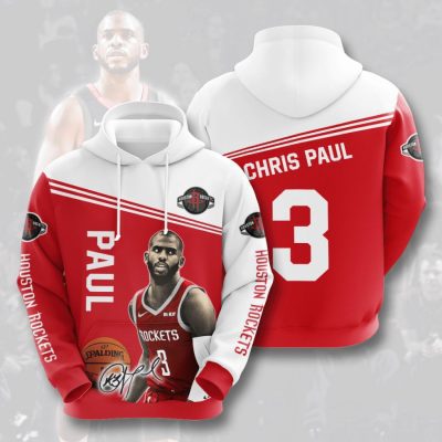 NBA Houston Rockets Chris Paul Pullover Hoodie