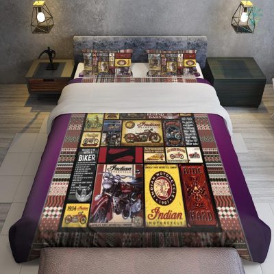Indian Motorcycles Bedding Set V2