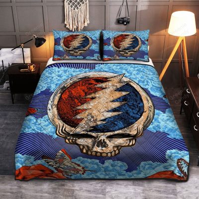 Grateful Dead Blue Bedding Set