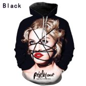 Madonna Black Pullover Hoodie