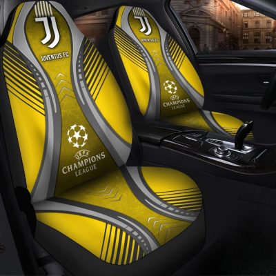 Juventus FC Champions Yellow Car Seat Covers