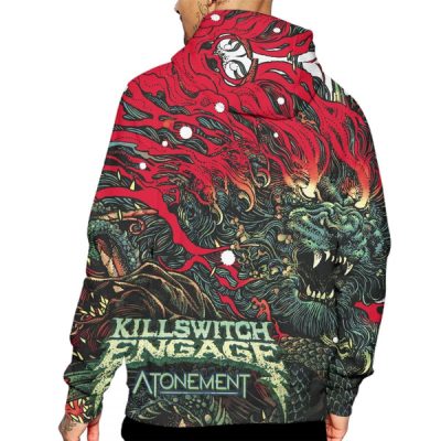 Killswitch Engage Lion Monster Pullover Hoodie