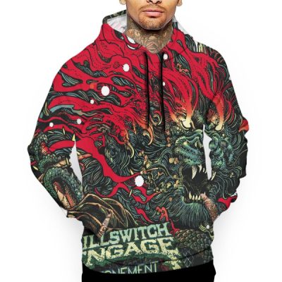 Killswitch Engage Lion Monster Pullover Hoodie
