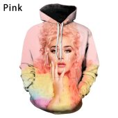 Katy Perry Pink Pullover Hoodie