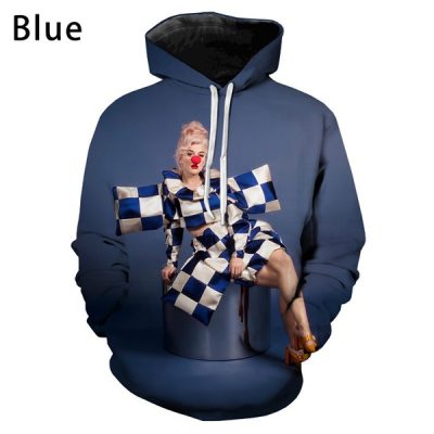 Katy Perry Blue Pullover Hoodie V2