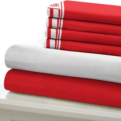 AS Monaco White Red Bedding Set