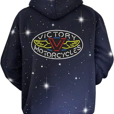 Victory Motorcycles Star Night Pullover Hoodie