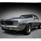 Chevrolet Camaro SS 1969 Fleece Blanket