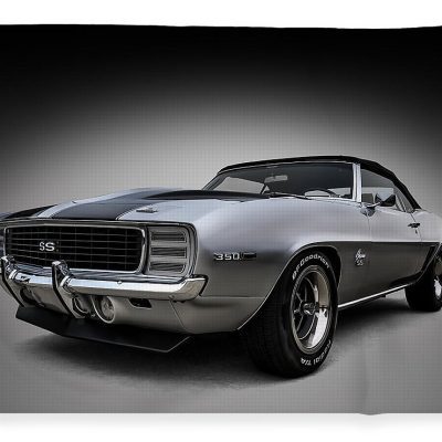 Chevrolet Camaro SS 1969 Fleece Blanket