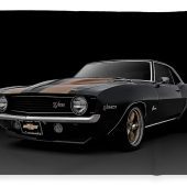 Chevrolet Camaro Z28 1969 Fleece Blanket
