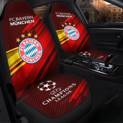 Bayern Munich Red Brown Car Seat Covers