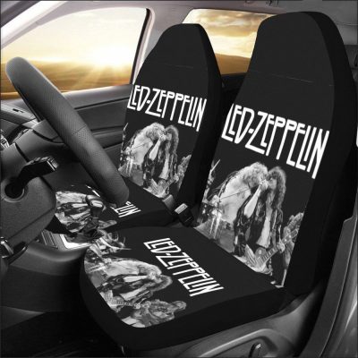 Led Zeppelin Black Car Seat Covers