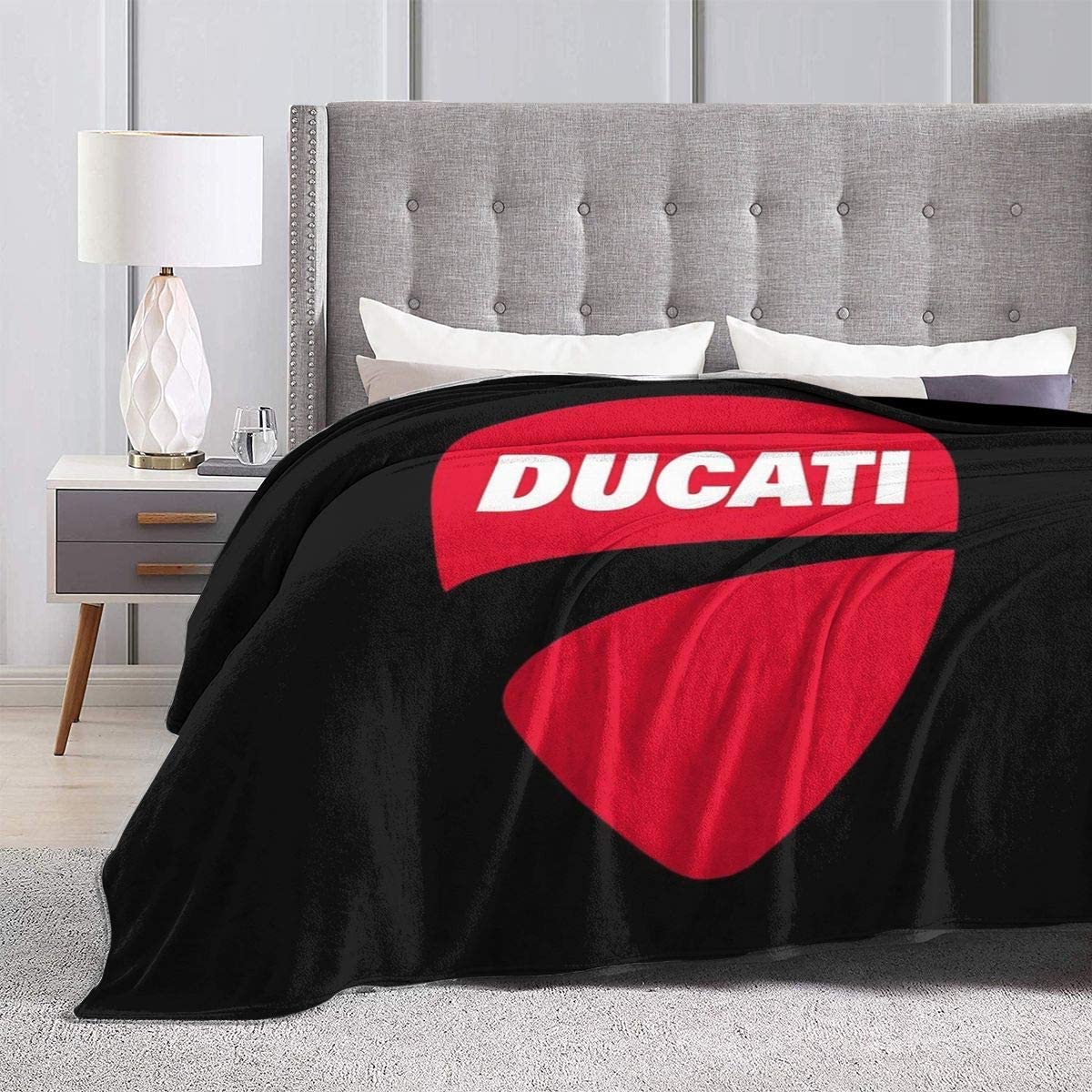 Ducati Black Fleece Blanket Ducati Black Fleece Blanket