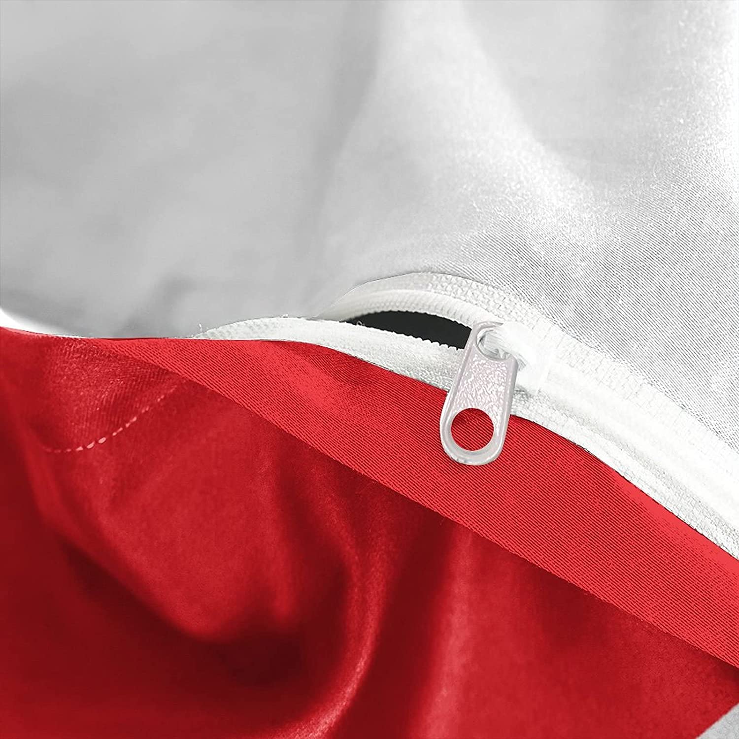 AS Monaco White Red Bedding Set AS Monaco White Red Bedding Set