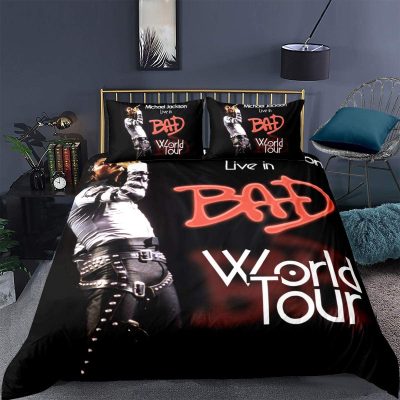 Michael Jackson World Tour Bedding Set