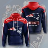 NFL New England Patriots Logo Pullover Hoodie