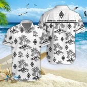 Borussia M?nchengladbach Coconut Tree Hawaiian Shirt