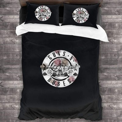 Guns N' Roses Black Bedding Set V2