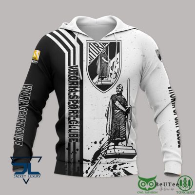 Vit?ria SC White Black Pullover Hoodie