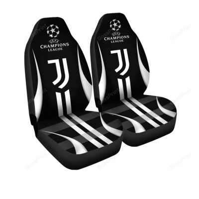 Juventus FC Champions Black Car Seat Covers