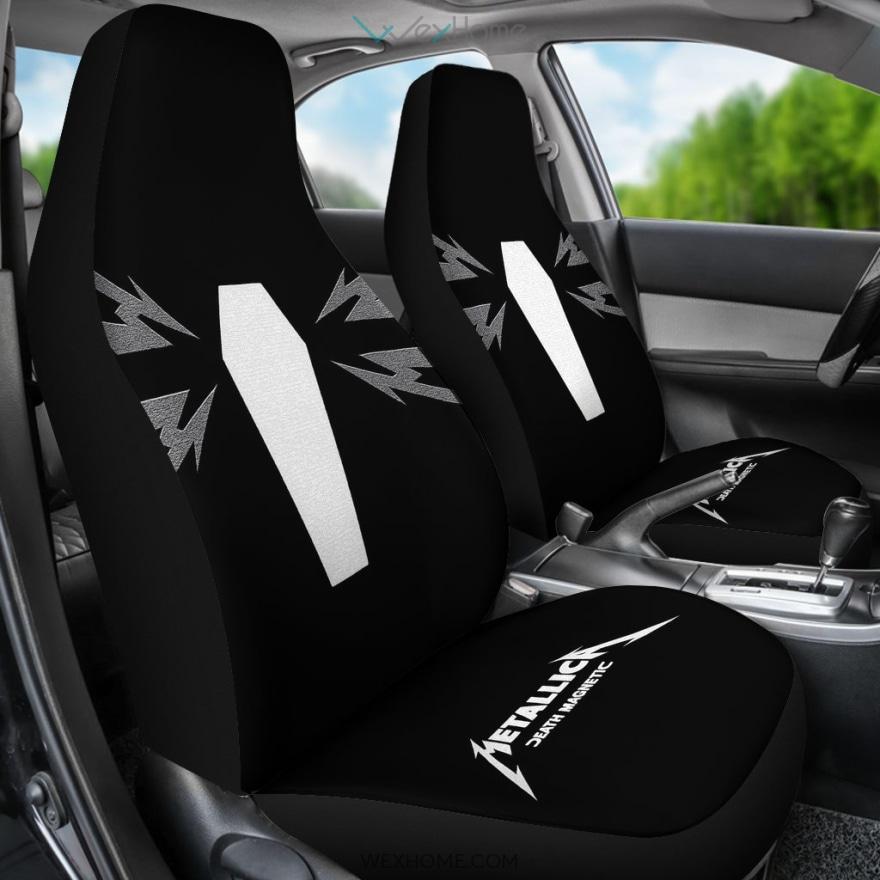 Metallica Death Magnetic Car Seat Covers Metallica Death Magnetic Car Seat Covers