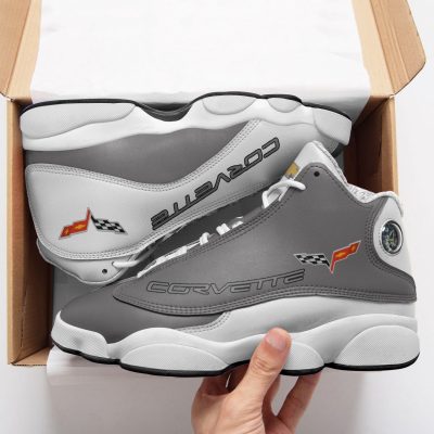 Chevrolet Corvette Gray Air Jordan 13 Shoes