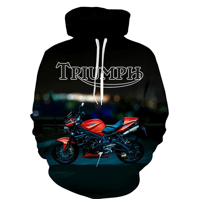 Triumph Motorcycles Pullover Hoodie V1 Triumph Motorcycles Pullover Hoodie V1