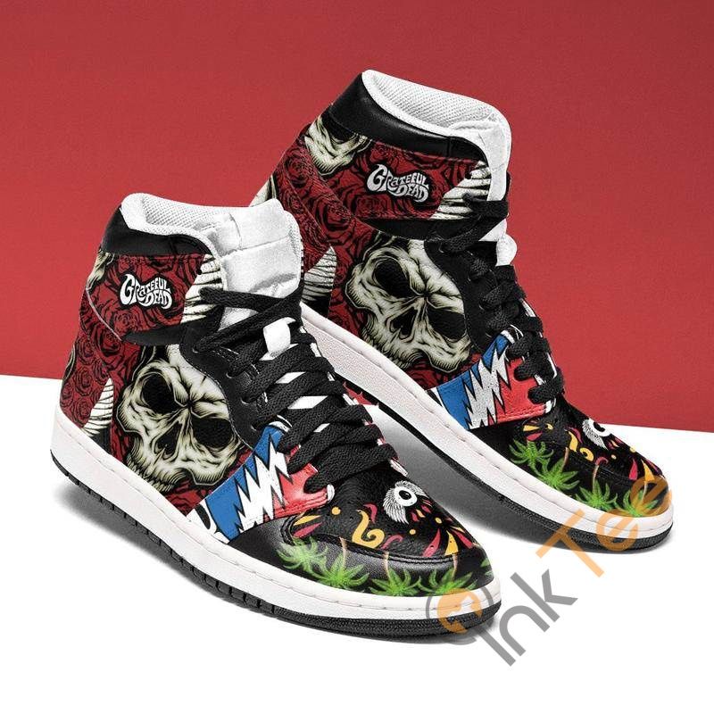 Grateful Dead Special Design Air Jordan 1 High Sneakers Grateful Dead Special Design Air Jordan 1 High Sneakers