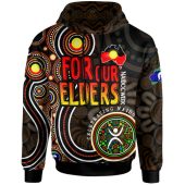 Naidoc Week Hoodie - Custom For Our Elders Aboriginal Inspired Dot Art Hoodie