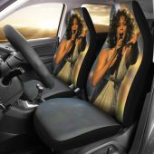 Whitney Houston Singer Car Seat Covers