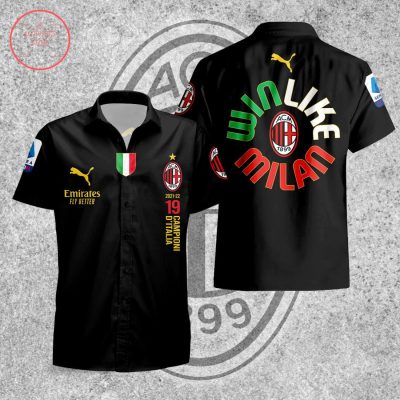 AC Milan Win Like Milan Hawaiian Shirt