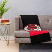 Ac Milan Black Red Logo Fleece Blanket V2 02.jpg - demo10
