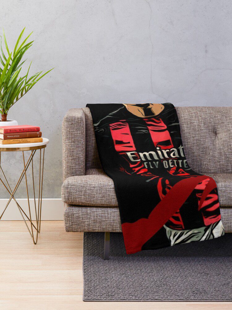 AC Milan Ibrahimovic Edition Fleece Blanket V2 AC Milan Ibrahimovic Edition Fleece Blanket V2