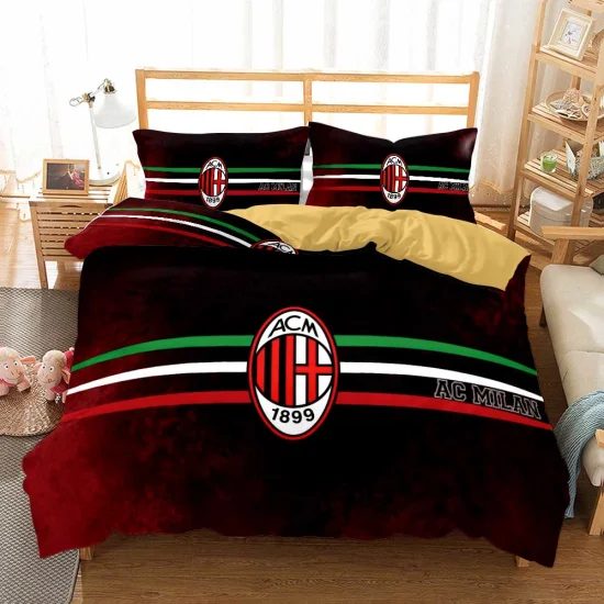 AC Milan Black Bedding Set AC Milan Black Bedding Set