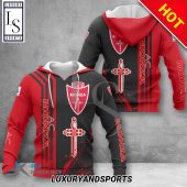 AC Monza Red Black Pullover Hoodie
