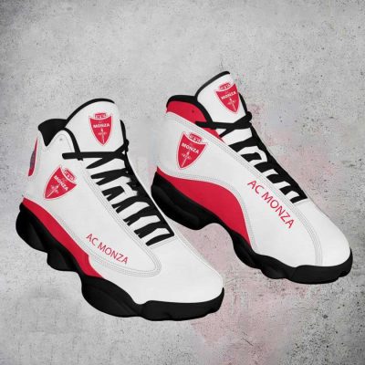 AC Monza White Red Air Jordan 13 Shoes