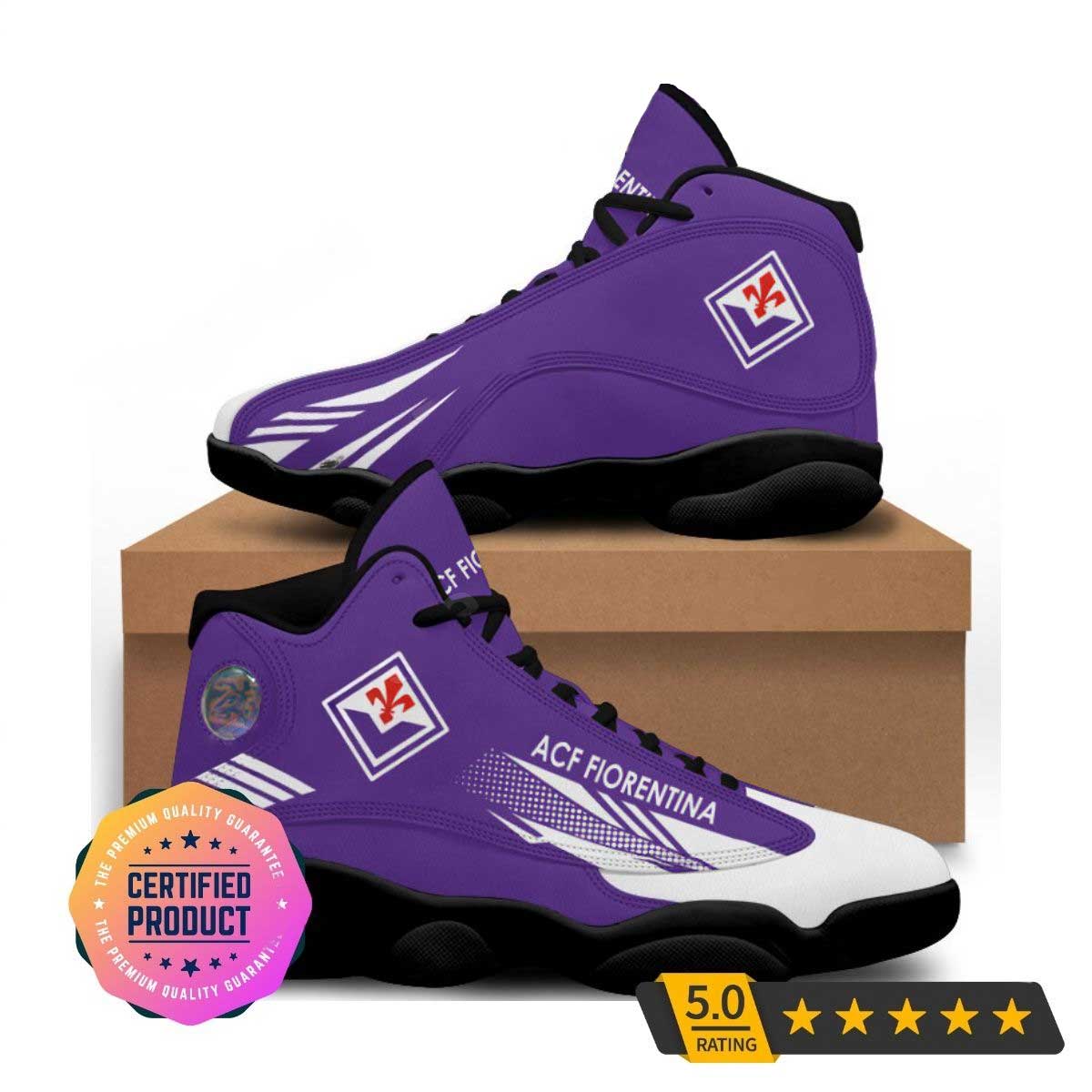 ACF Fiorentina Purple White Air Jordan 13 Shoes ACF Fiorentina Purple White Air Jordan 13 Shoes