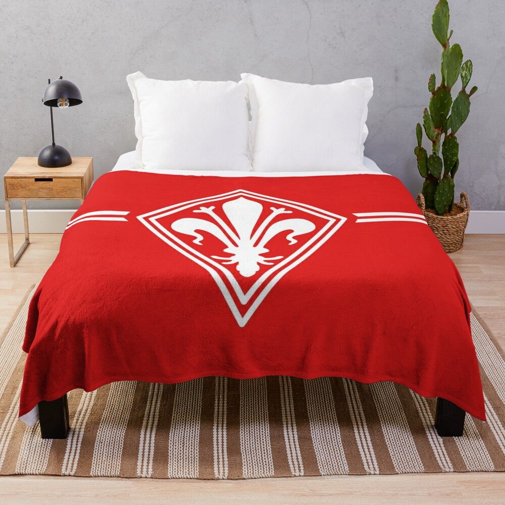 ACF Fiorentina Red Fleece Blanket ACF Fiorentina Red Fleece Blanket