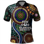 Australia NAIDOC Week Custom Polo Shirt - For Our Elder NAIDOC Week 2023