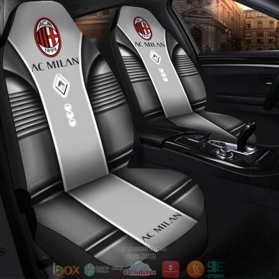 AC Milan Silver Edition Car Seat Covers